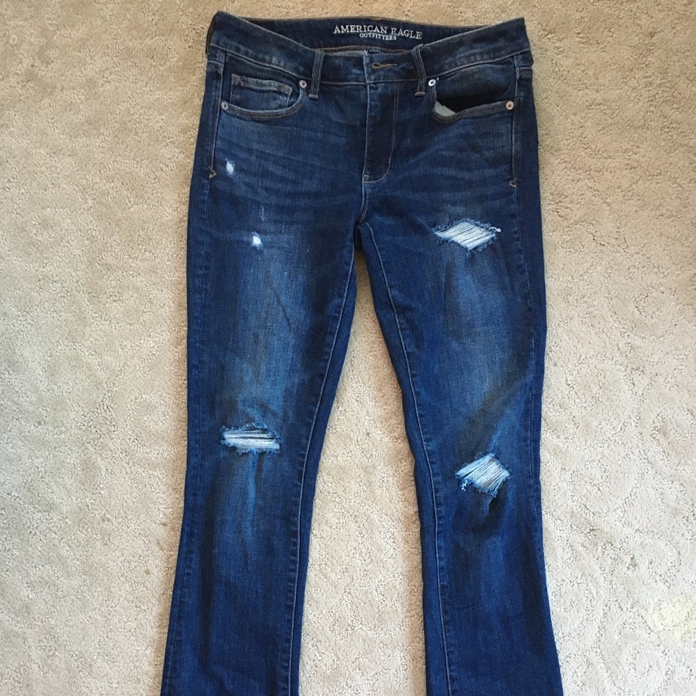 American Eagle XLong Skinny Kick Jean
